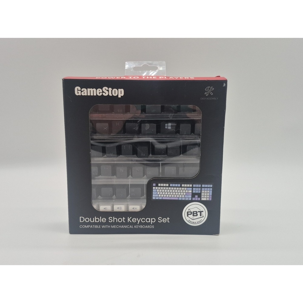 GameStop Double Shot Keycap Set for Mechanical Keyboard